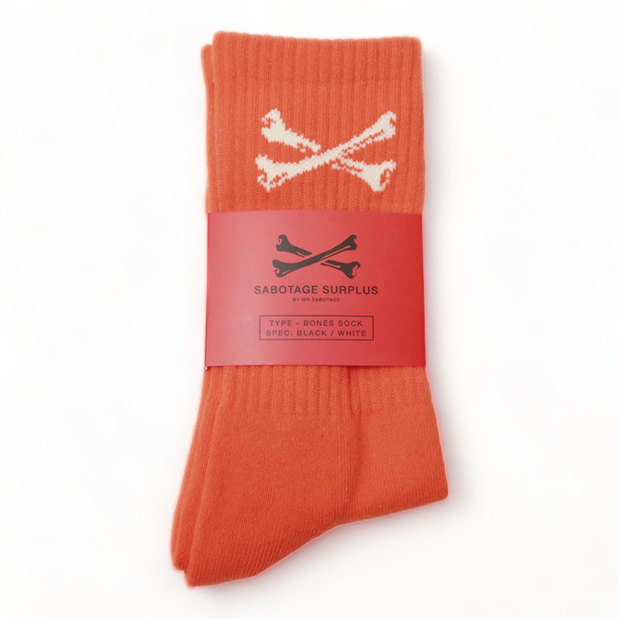 Sabotage Surplus Bones Socks