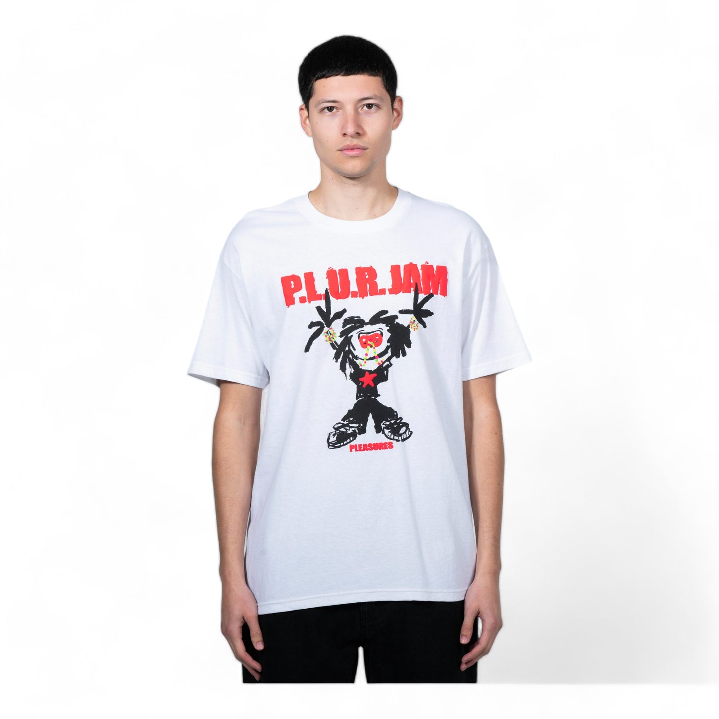 PLEASURES PLUR T-SHIRT