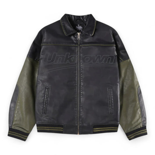 UNKNOWN RACING LEATHER JACKET