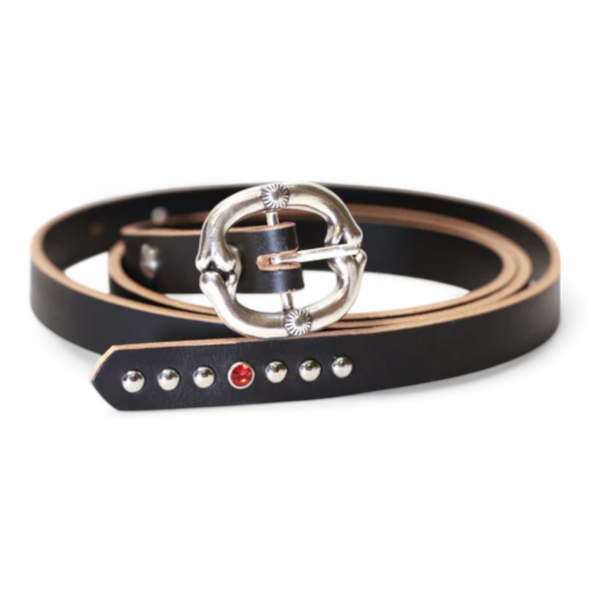 Sabotage Surplus Skinny Belt 1.6 Red Eye