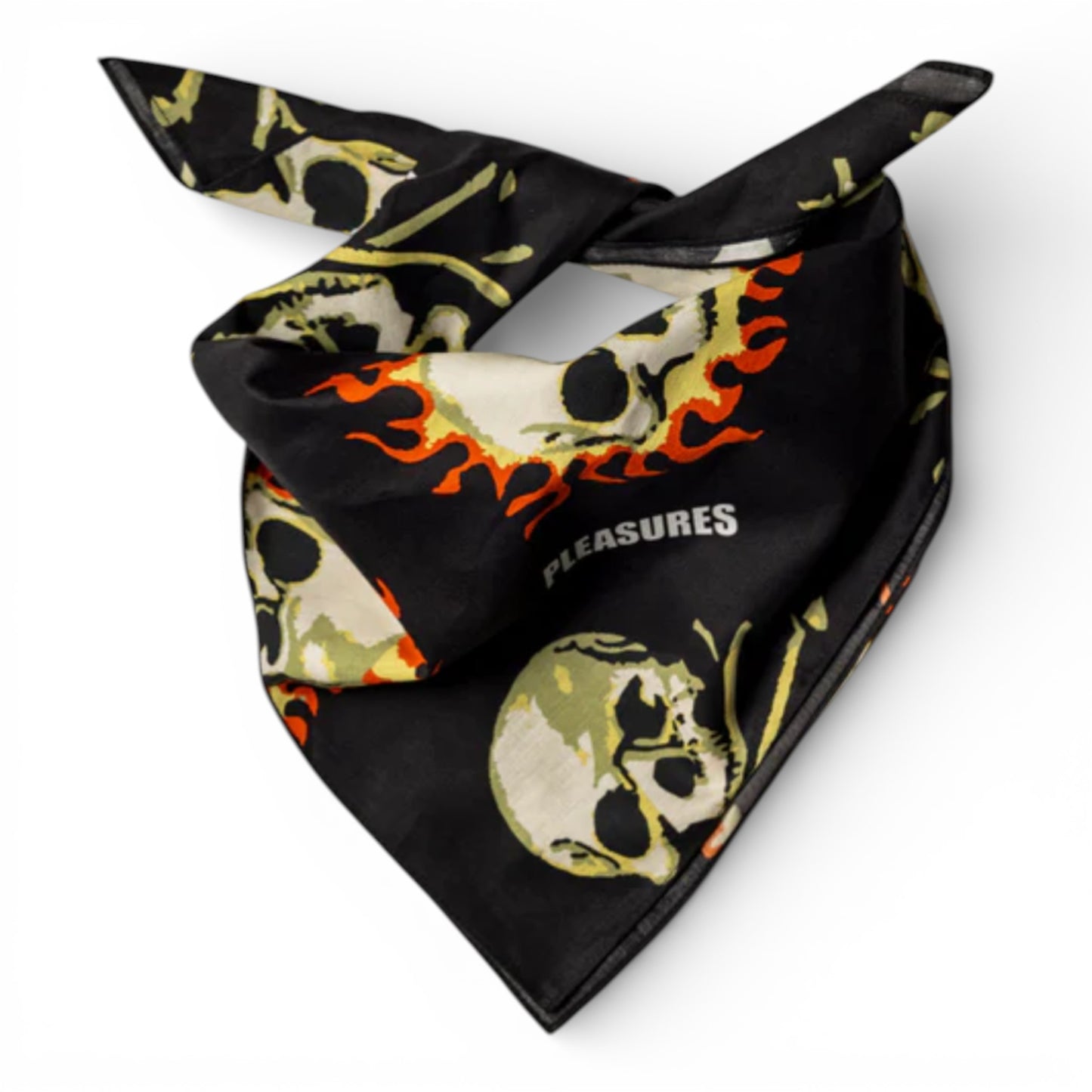 PLEASURES SKULL BANDANA