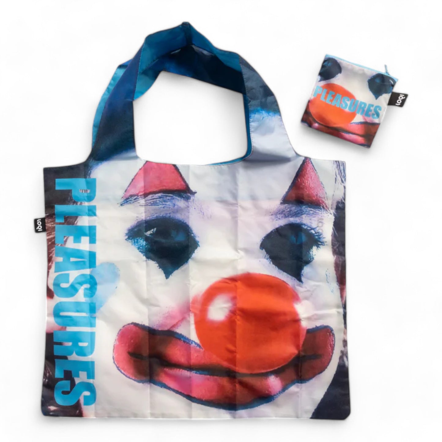 PLEASURES CLOWN PACKABLE TOTE