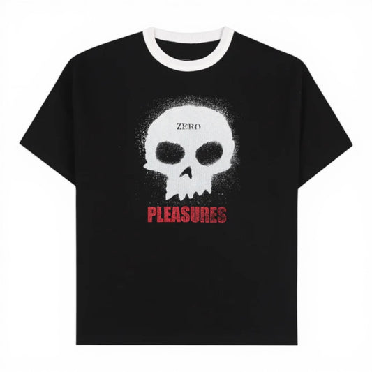 PLEASURES SINGLE SKULL HEAVYWEIGHT T-SHIRT