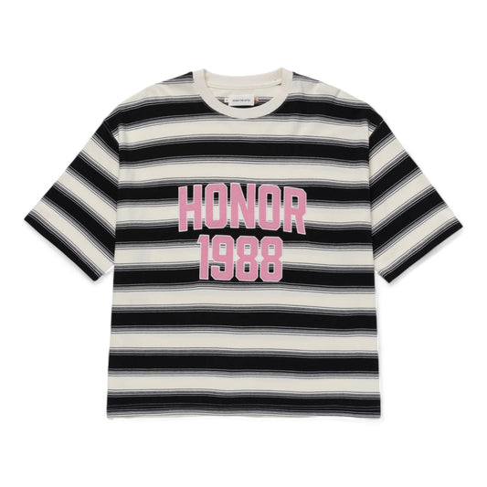 HONOR THE GIFT 1988 BOX STRIPEE TEE