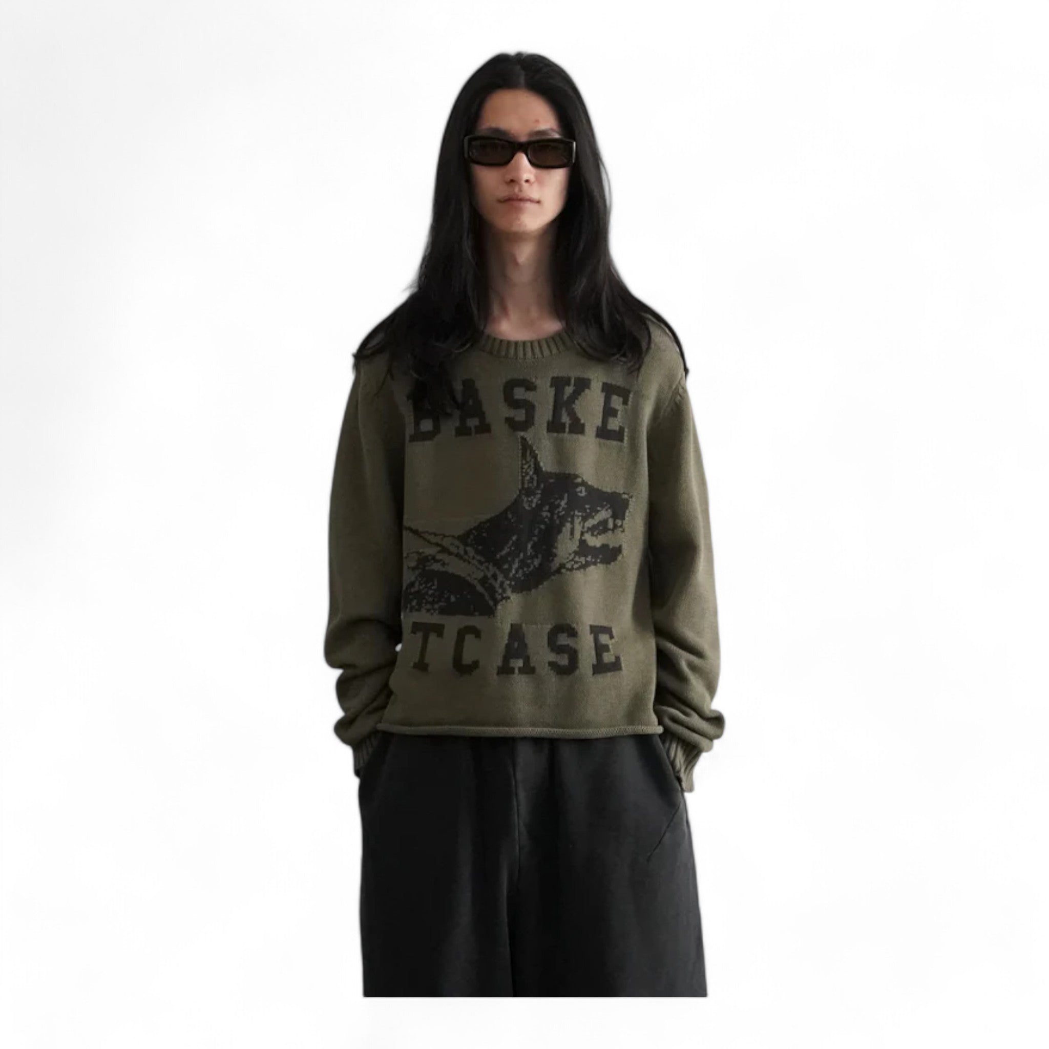 Basketcase Gallery Raw College Knit Sweater