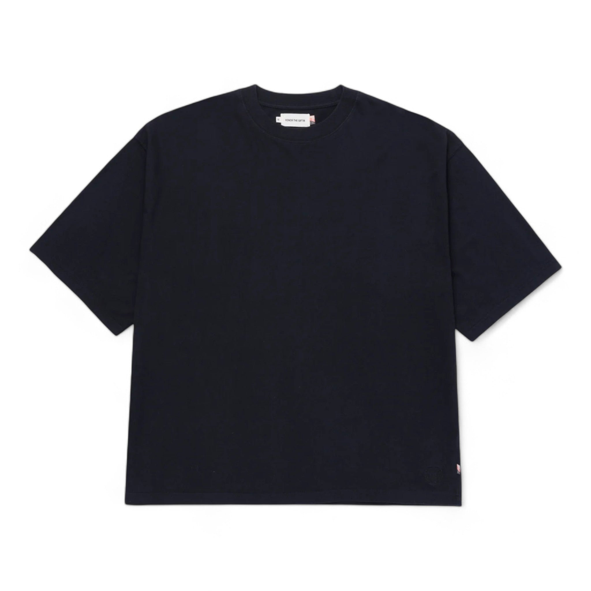 Honor The Gift Crest Logo Box Tee