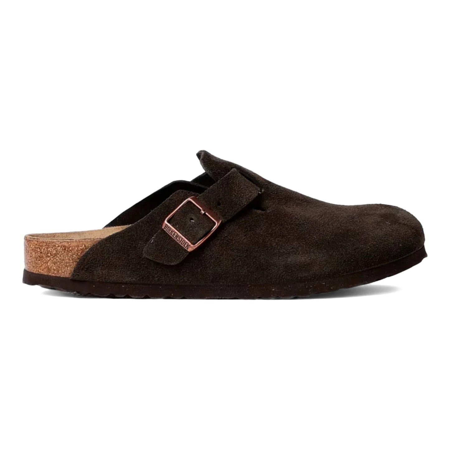 BIRKENSTOCK BOSTON SUEDE MOCCA