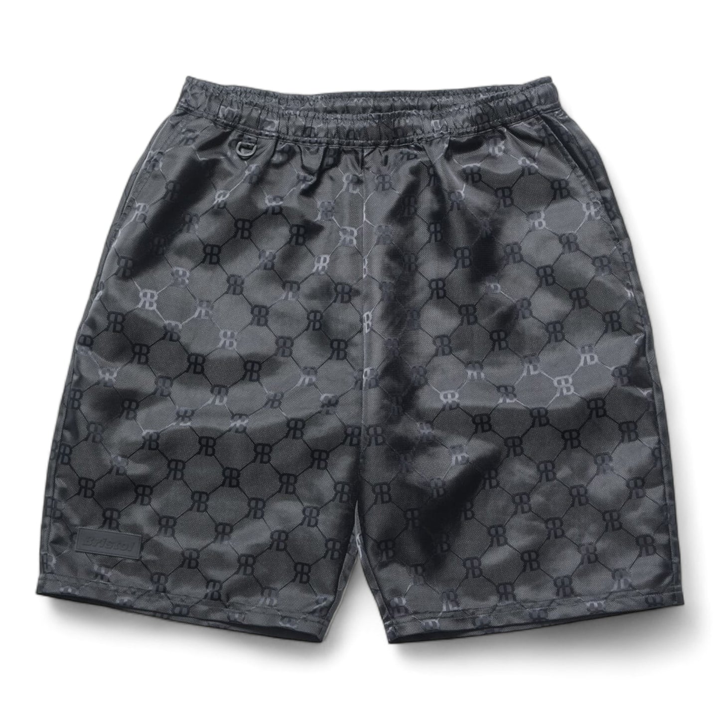 F.C REAL BRISTOL MONOGRAM JACQUARD NYLON SHORTS