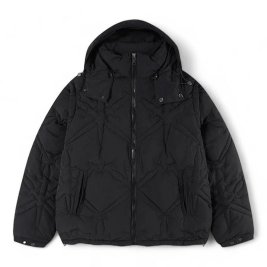 UNKNOWN DAGGER STITCH PADDED JACKET