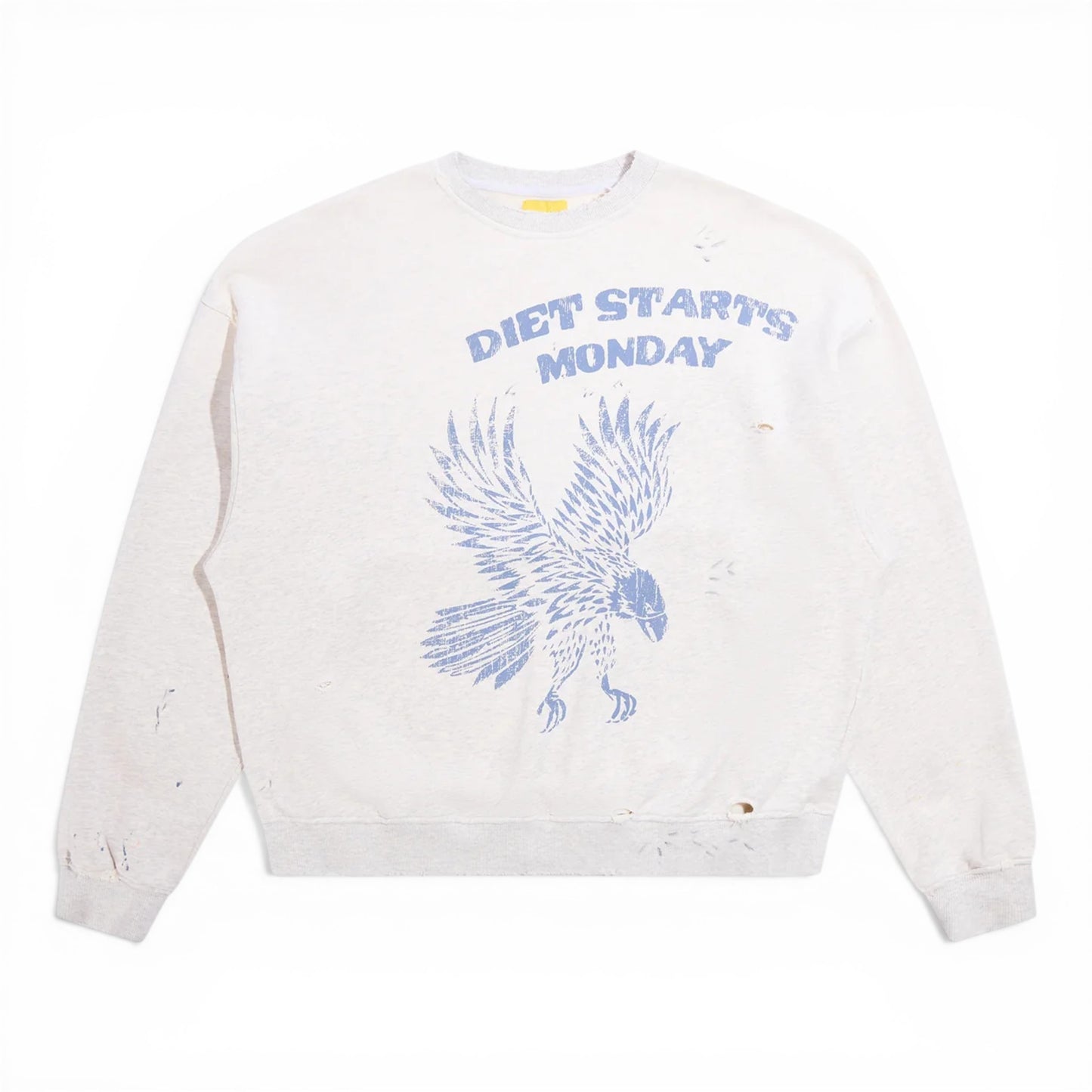 DIET STARTS MONDAY EAGLE SWEATSHIRT