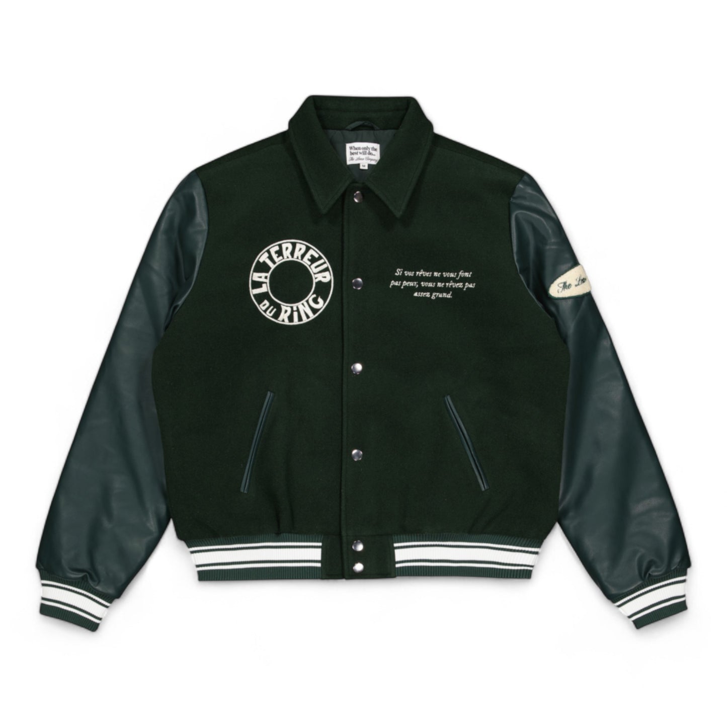 THE LOOSE COMPANY LA TERREUR DU RING VARSITY JACKET