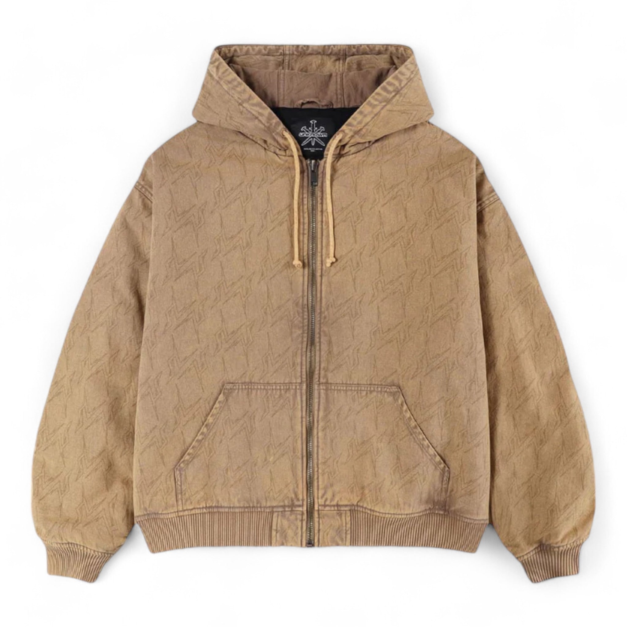Unknown Oversized Un Monogram Cargo Jacket