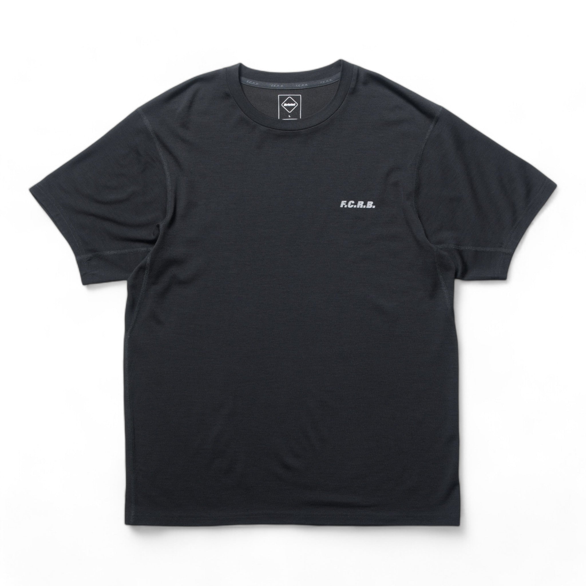 F.c Real Bristol Wool Blend Authentic S/s Tee