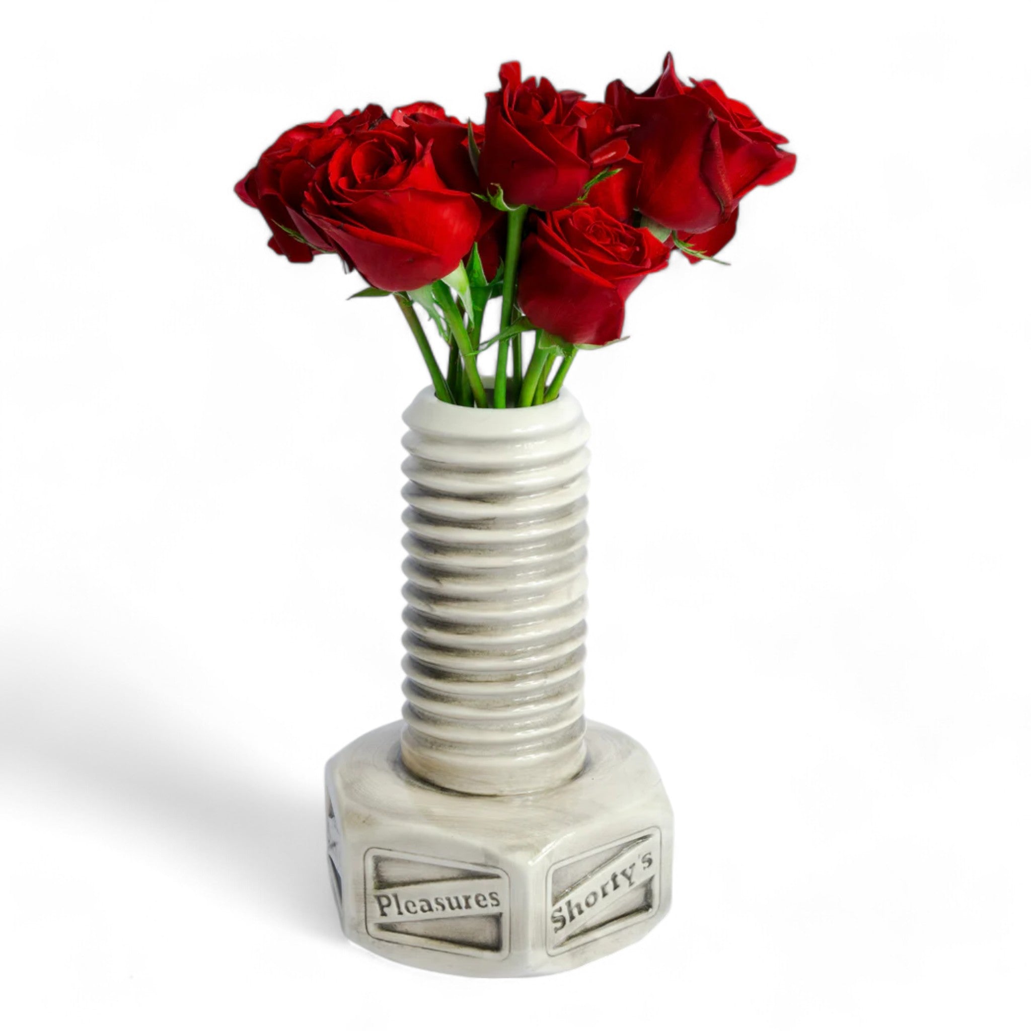 Pleasures Bolt Ceramic Vase