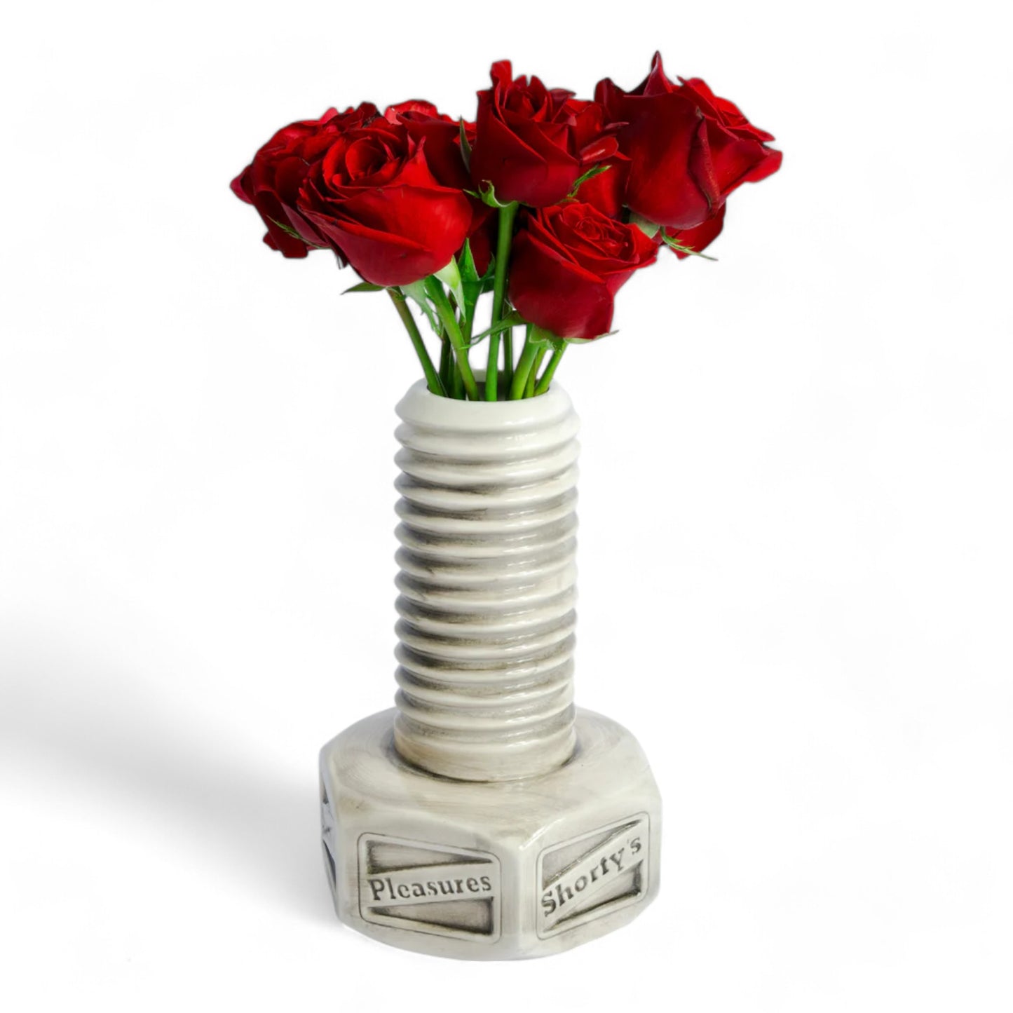 PLEASURES BOLT CERAMIC VASE