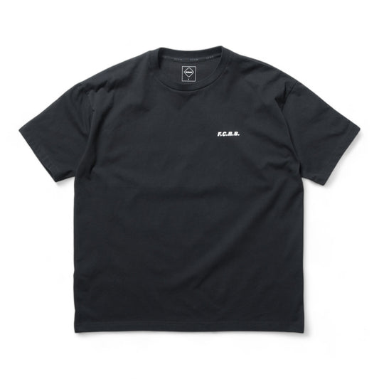 F.C REAL BRISTOL BLURRED BIG LOGO S/S TEAM BAGGY TEE