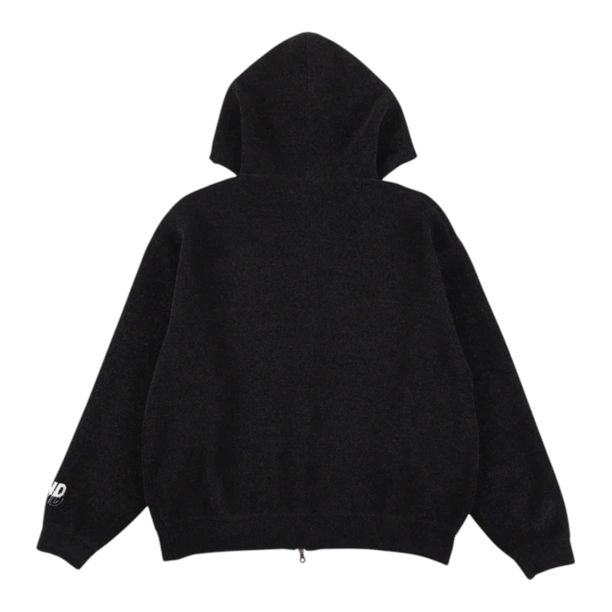 Wind And Sea Mole Knit Zip Up Hooded Sweatshirt