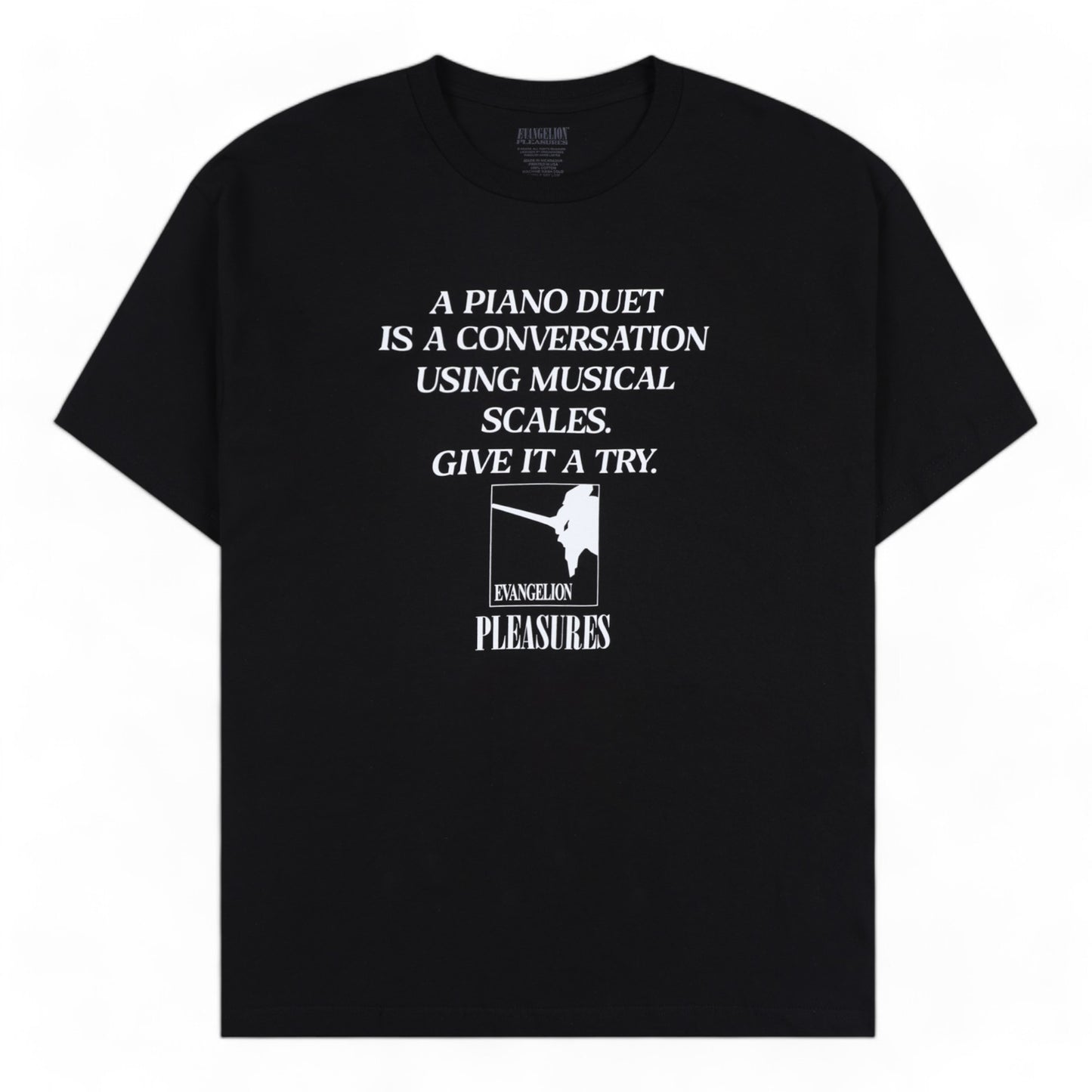 PLEASURES EVANGELION PIANO T-SHIRT