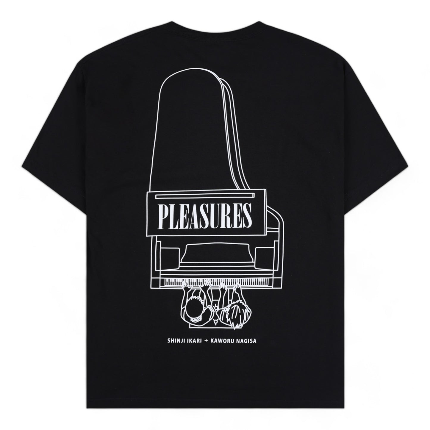 PLEASURES EVANGELION PIANO T-SHIRT