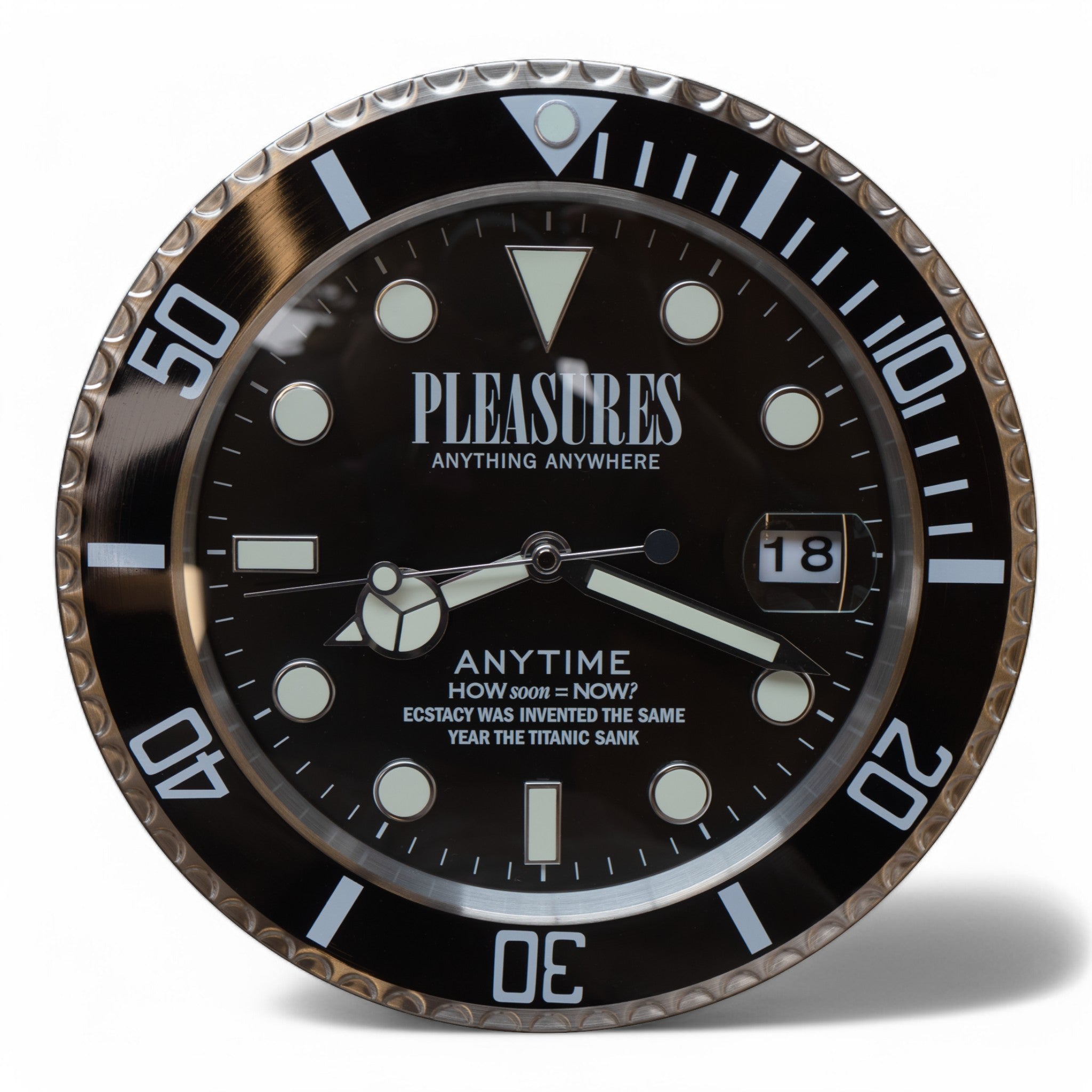 Pleasures Anytime Clock