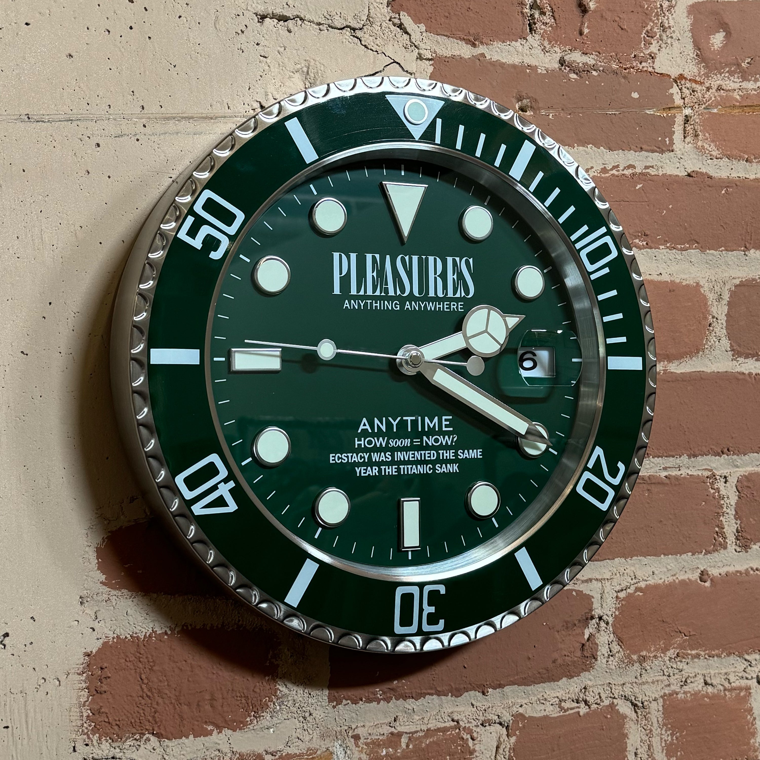 Pleasures Anytime Clock