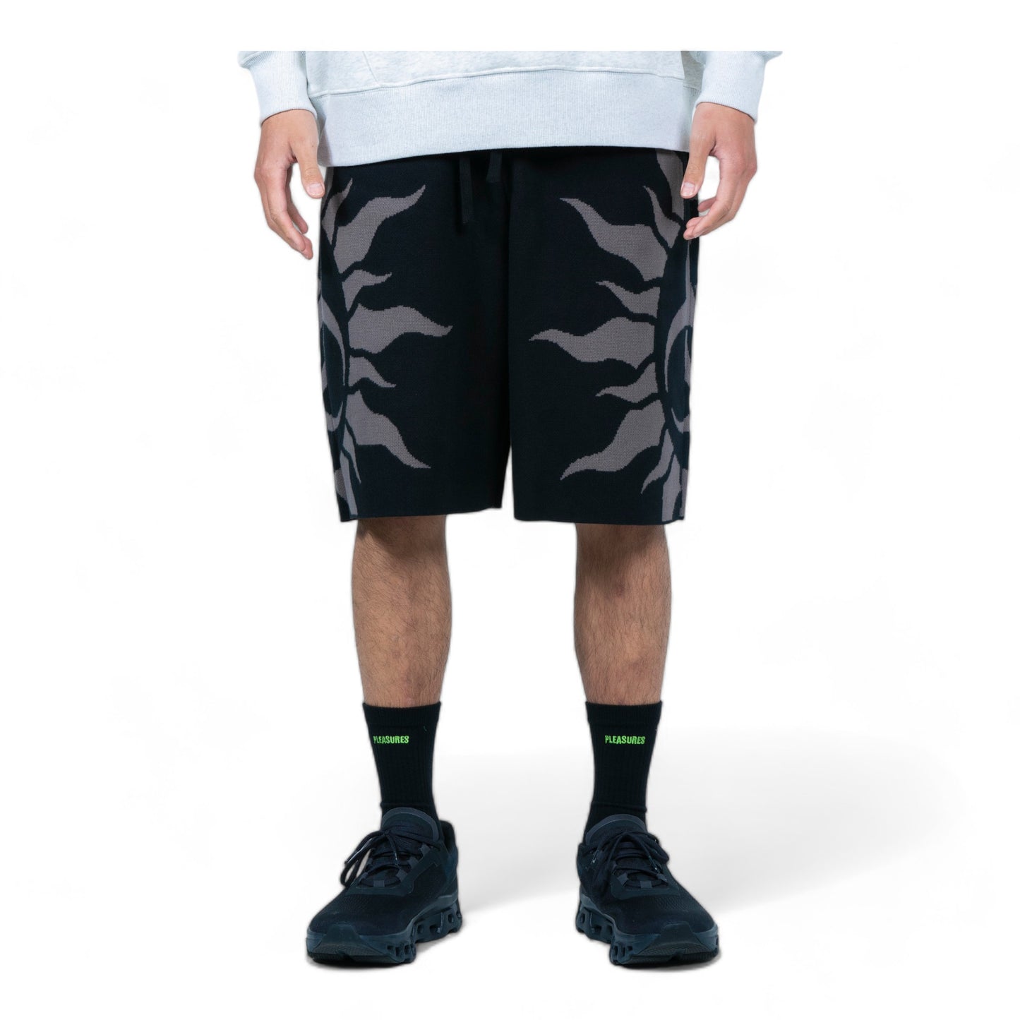 PLEASURES RADIATION JACQUARD SHORTS