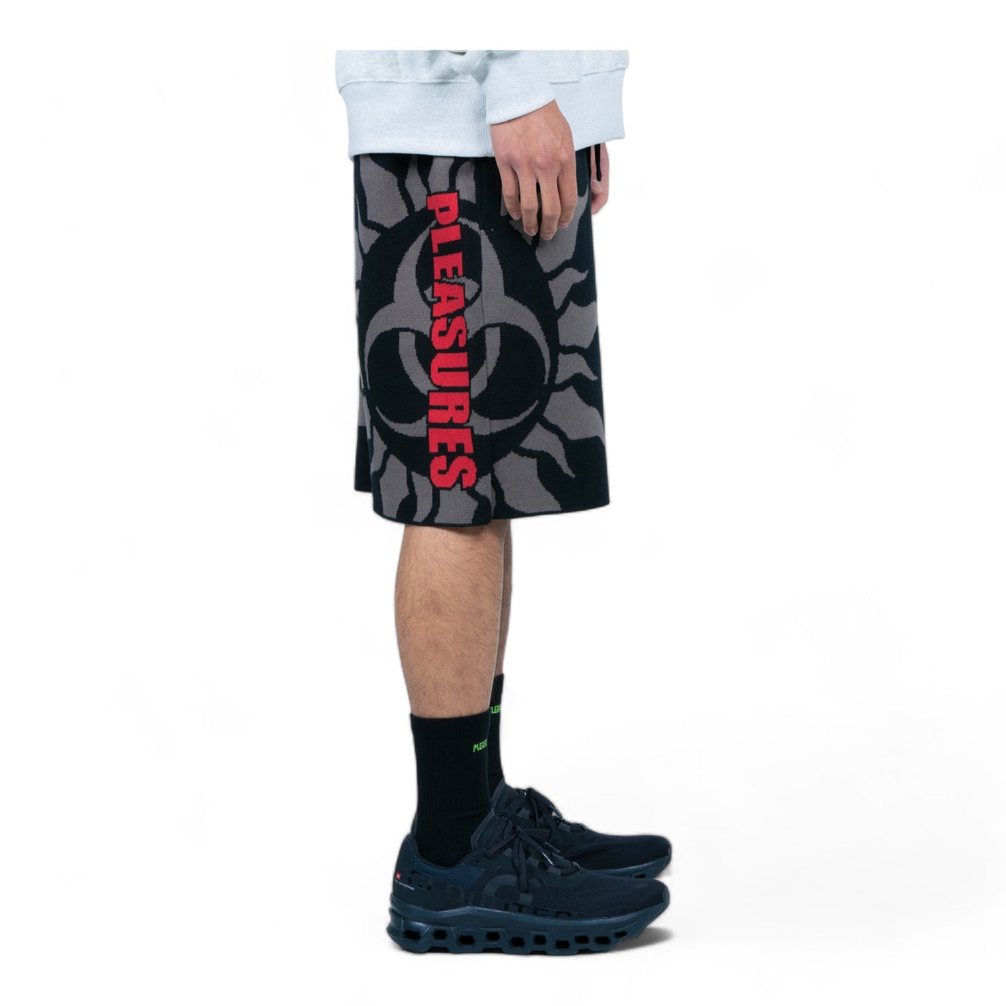 PLEASURES RADIATION JACQUARD SHORTS