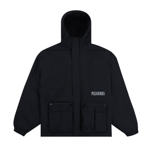 PLEASURES RUN HOODED JACKET