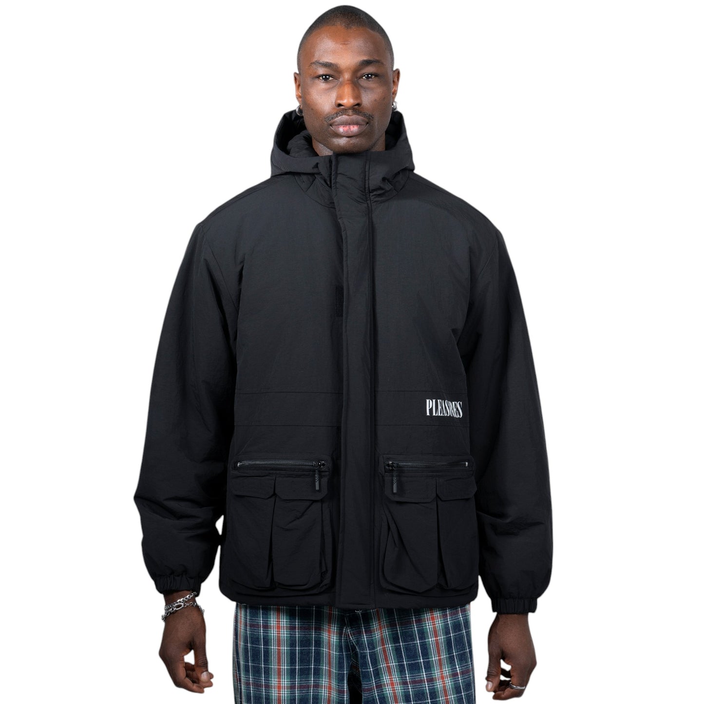 PLEASURES RUN HOODED JACKET