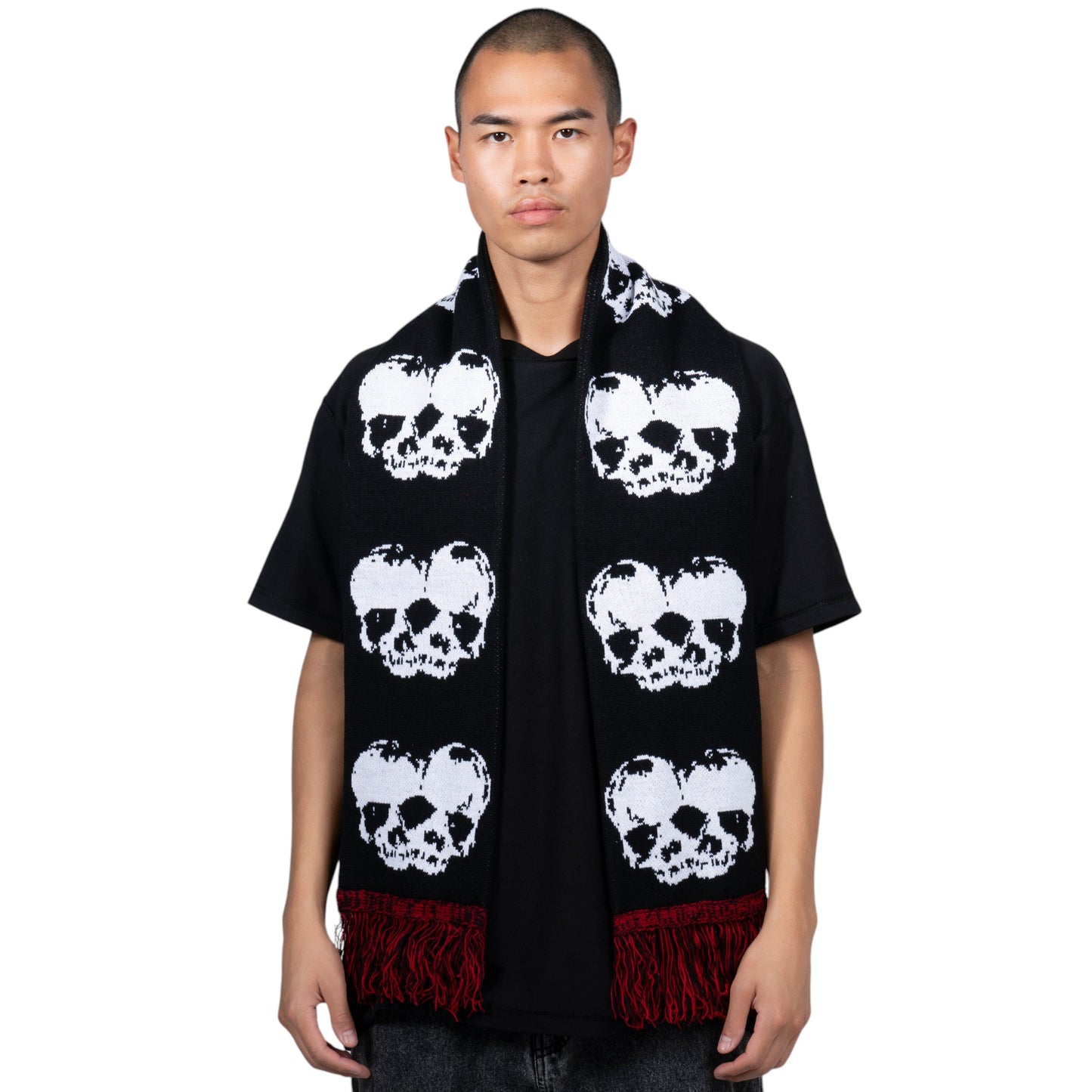 PLEASURES SKULL SCARF