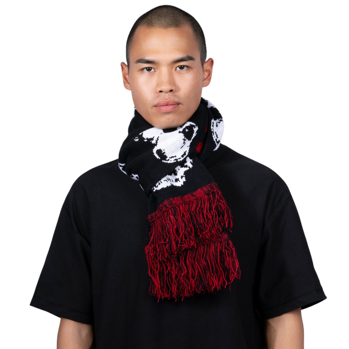 PLEASURES SKULL SCARF