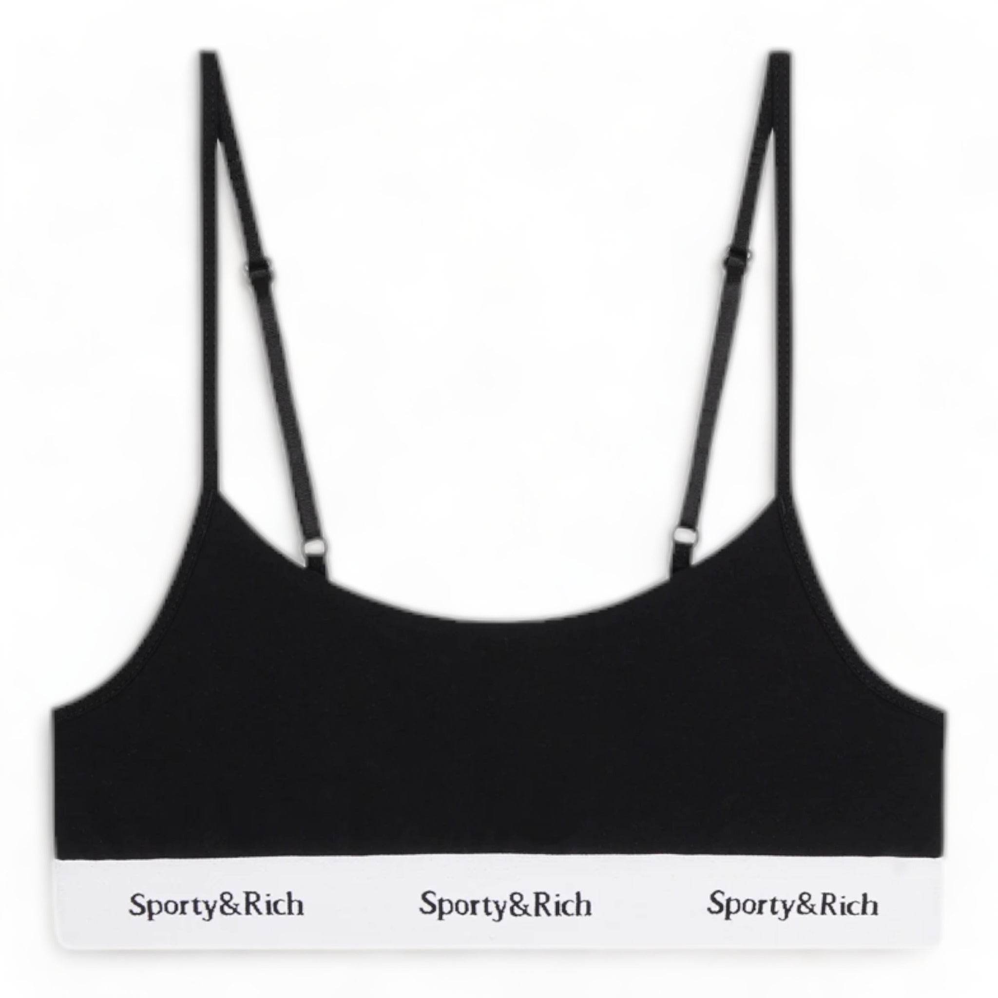 Sporty & Rich Serif Logo Bralette