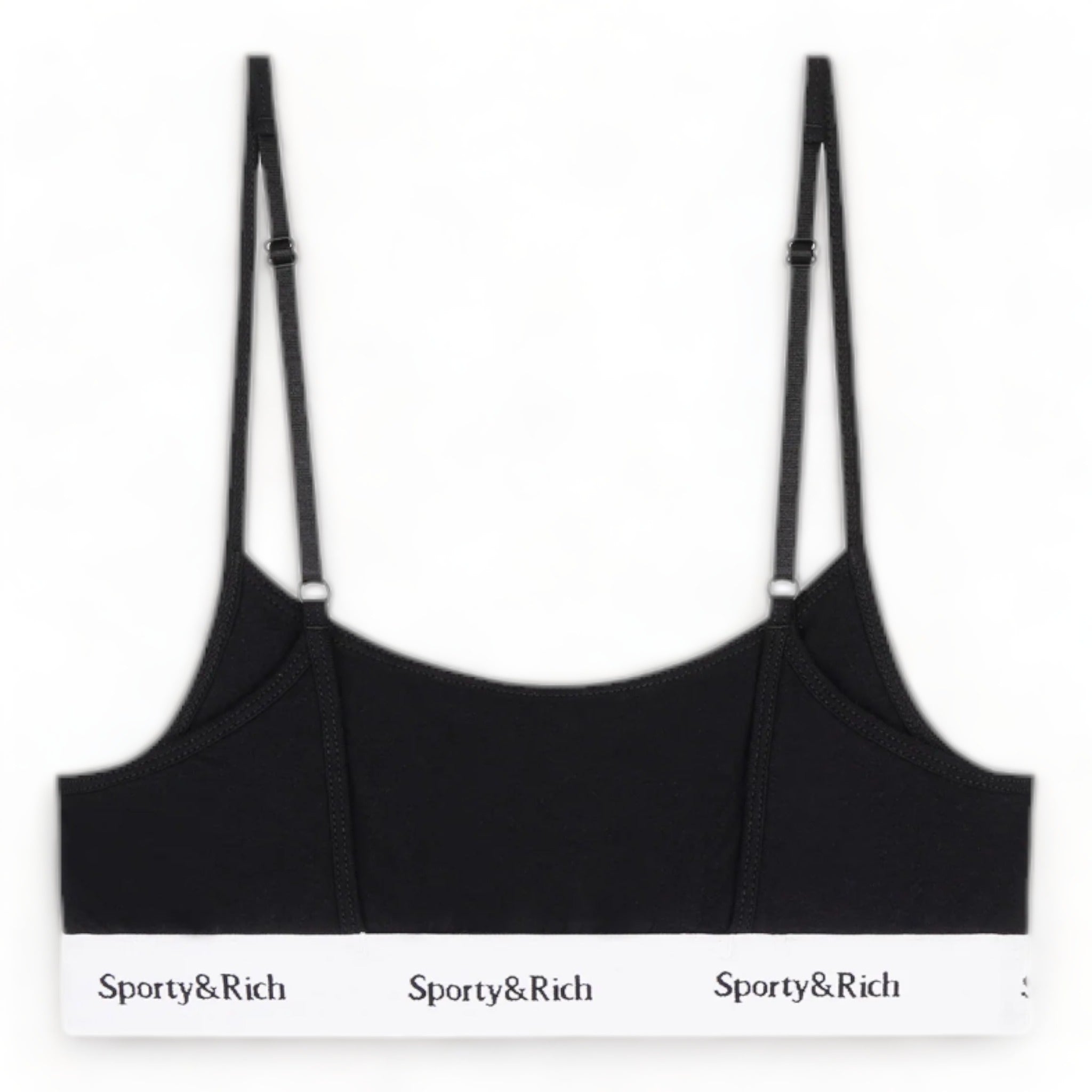 Sporty & Rich Serif Logo Bralette
