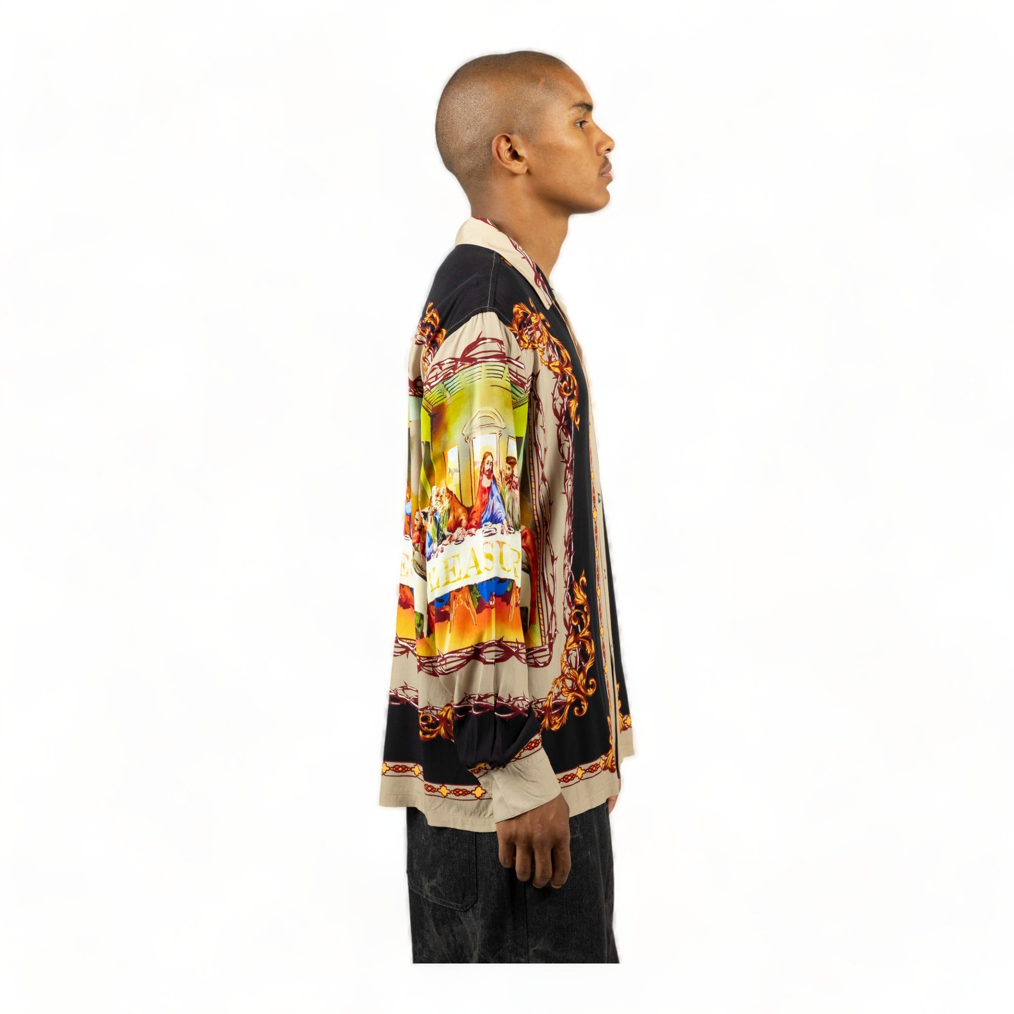 Pleasures Supper Button Down
