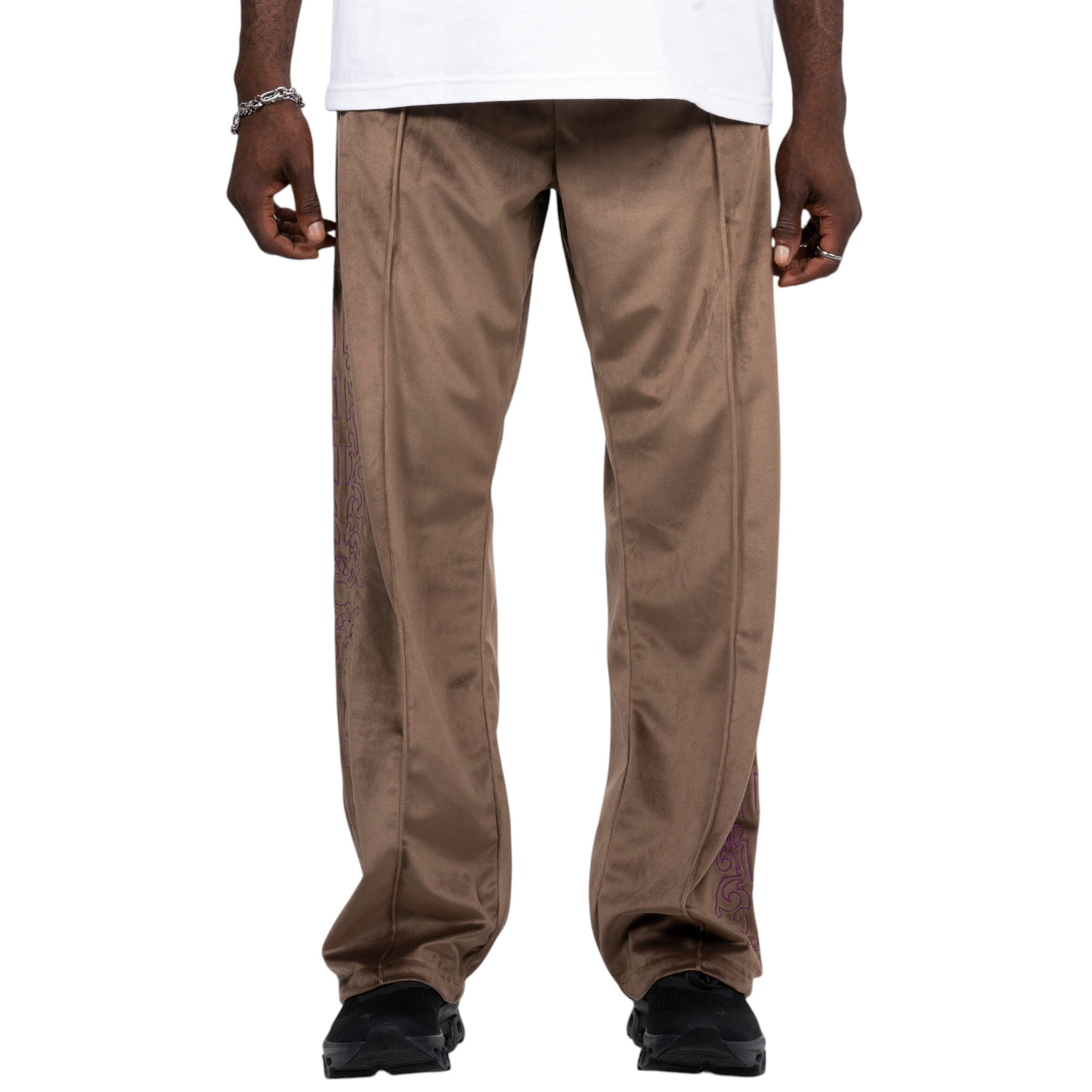 Pleasures Unquote Velour Track Pants