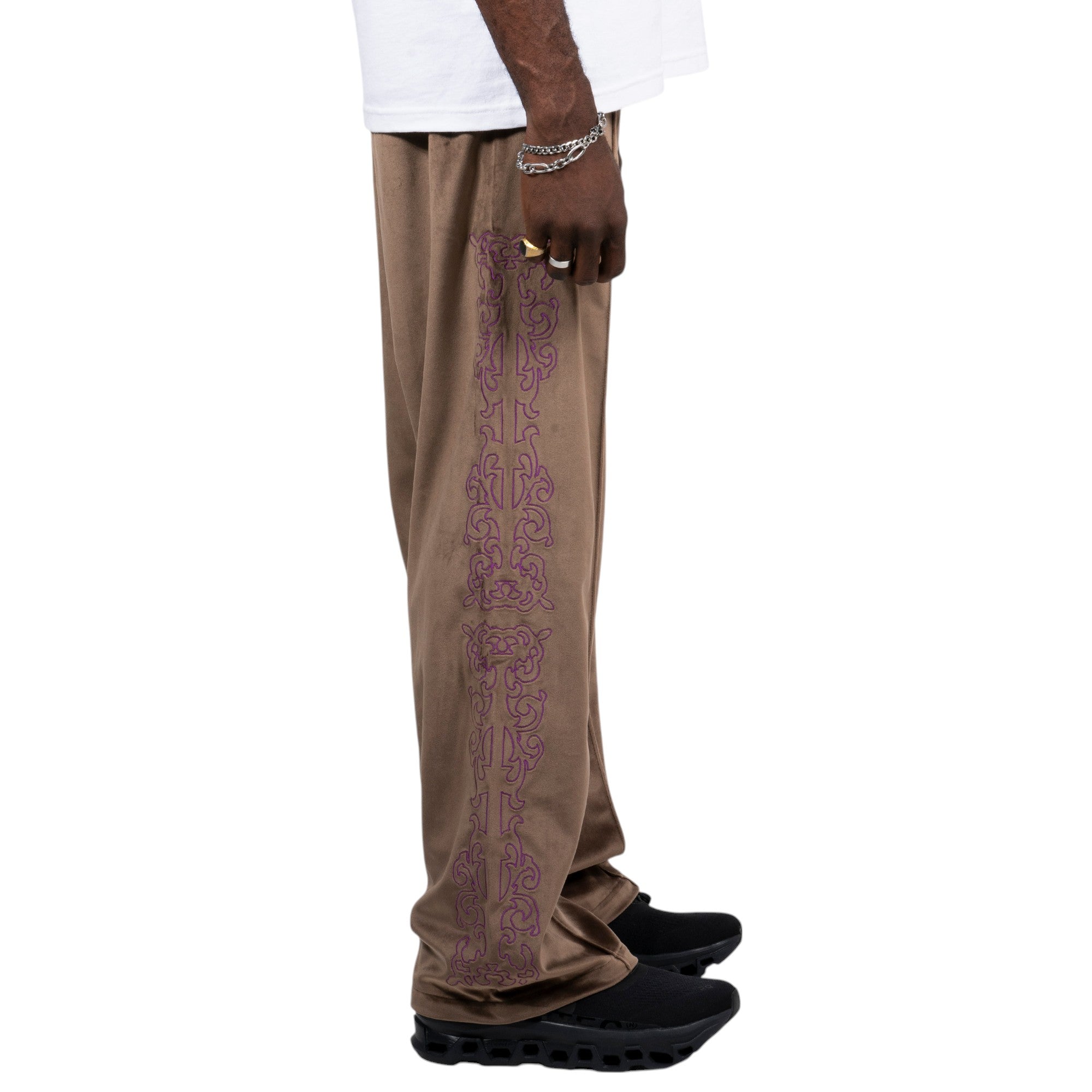 Pleasures Unquote Velour Track Pants