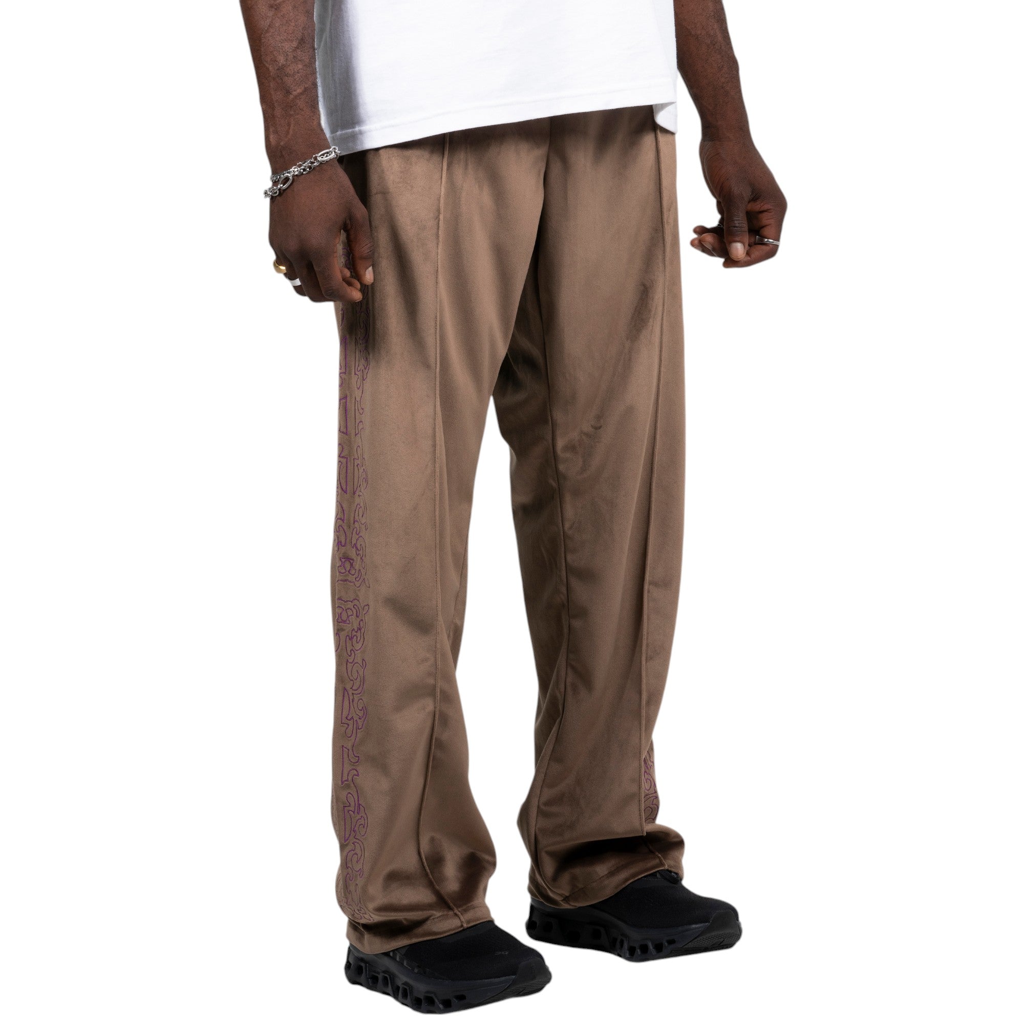 Pleasures Unquote Velour Track Pants