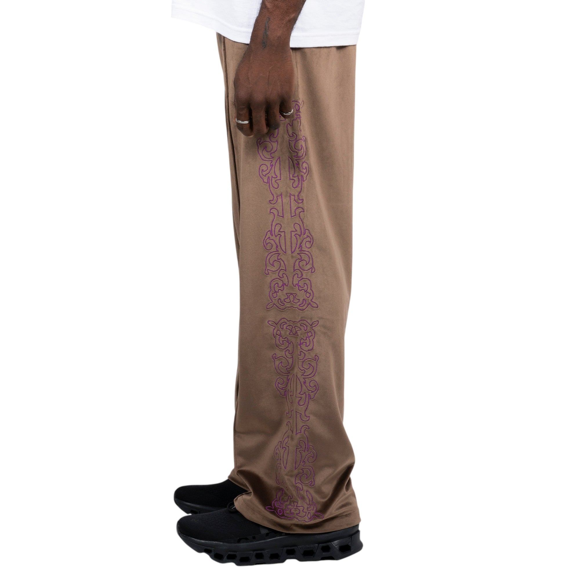 Pleasures Unquote Velour Track Pants