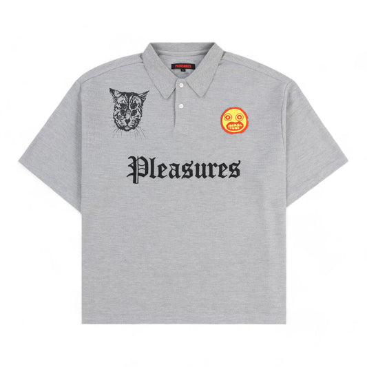 PLEASURES WYATT BOXY POLO