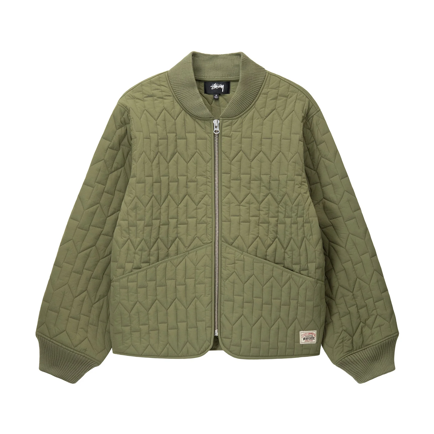 STUSSY S QUILTED LINER JACKET - deviceone