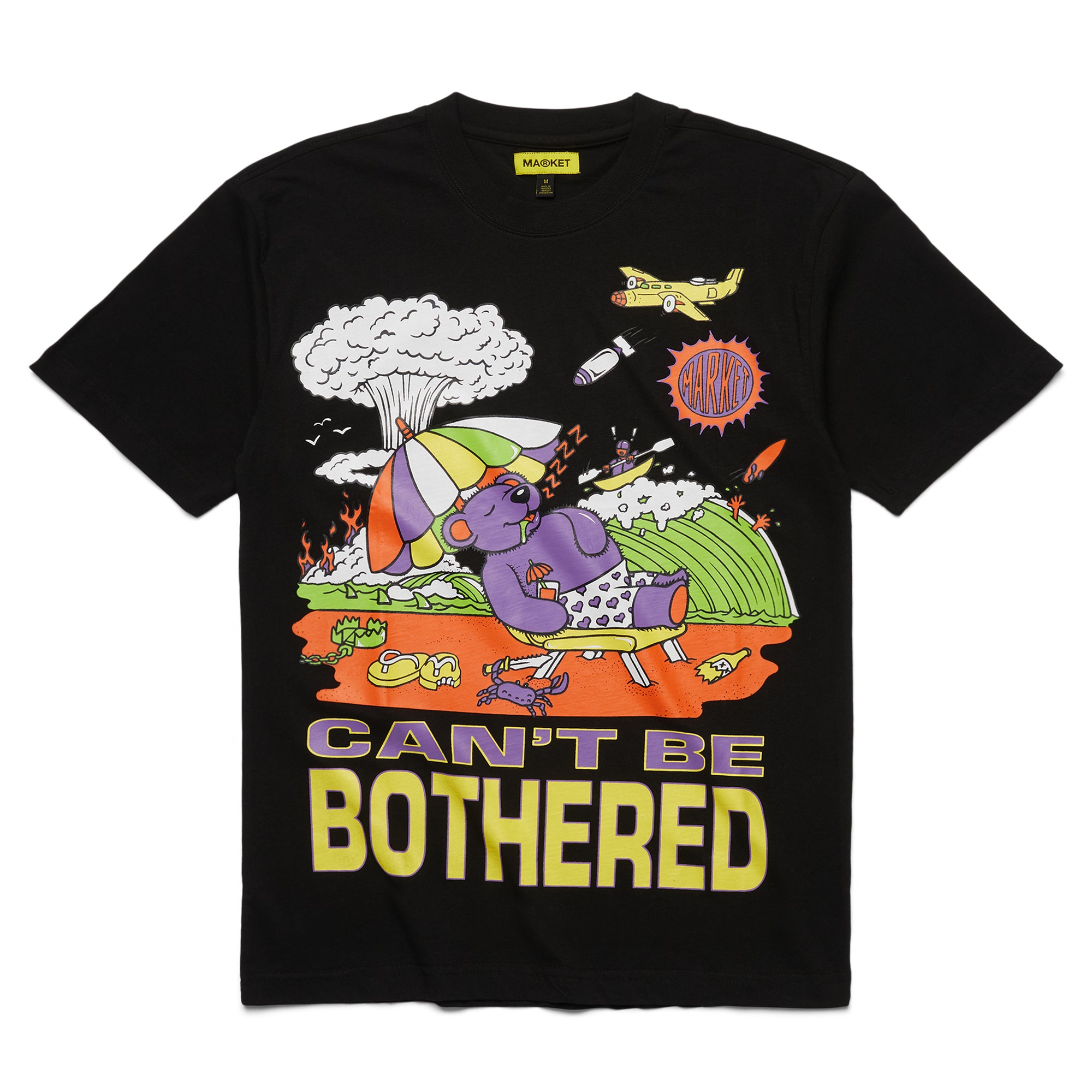 MARKET CAN'T BE BOTHERED T-SHIRT - deviceone