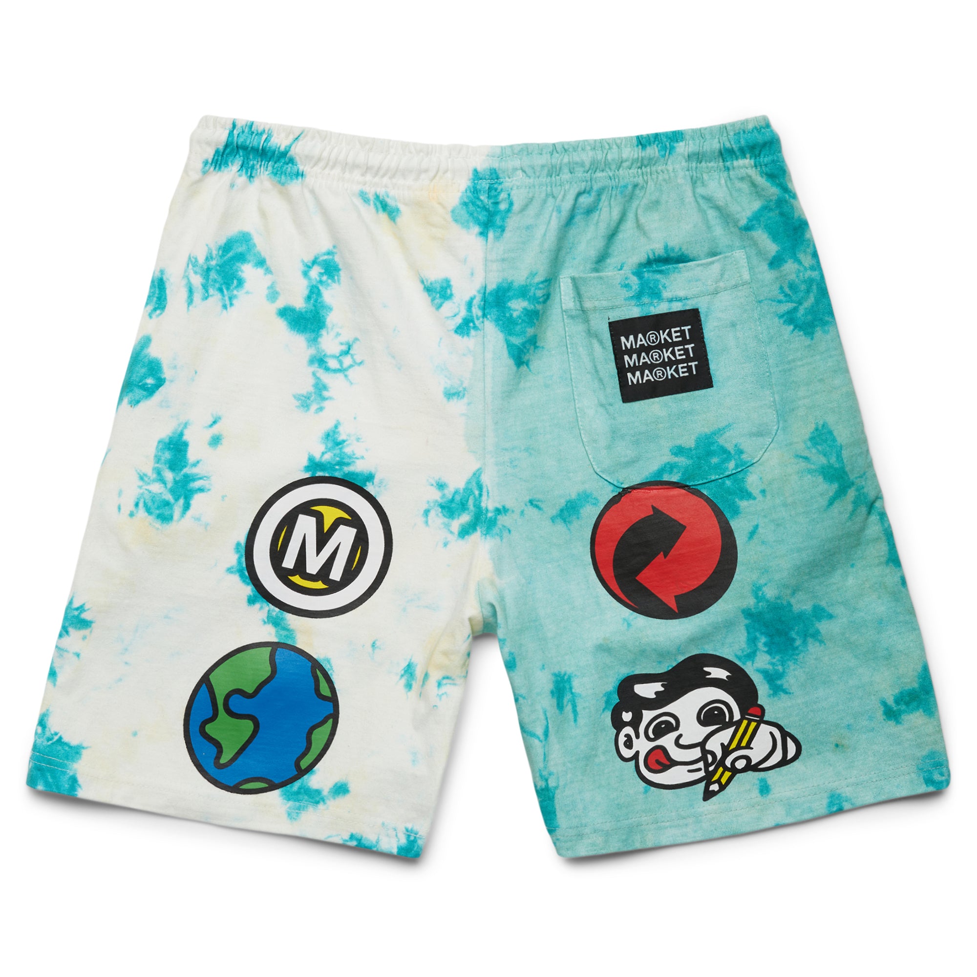 MARKET DESING INSTITUTE TIE-DYE SHORTS - deviceone