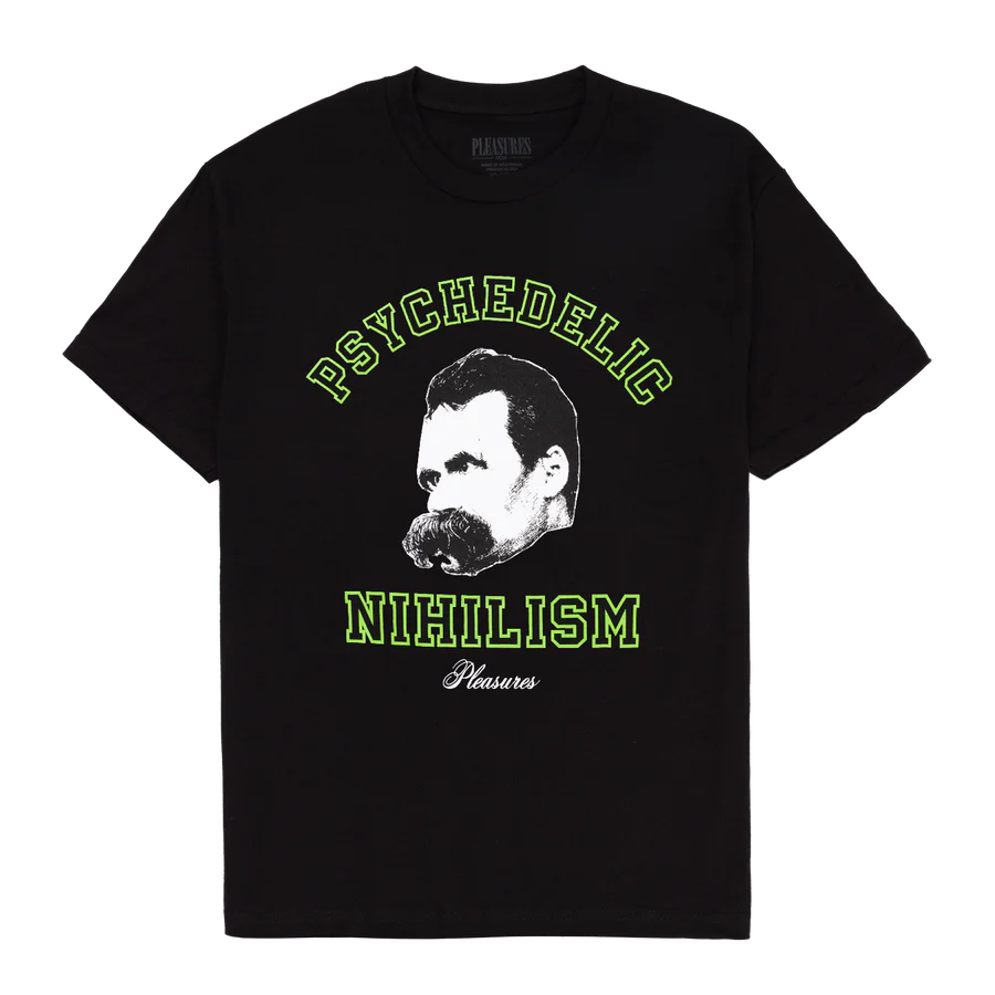 PLEASURES PSYCHEDELIC NIHILISM T-SHIRT - deviceone