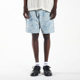 PLEASURES SATURN DENIM SHORTS - deviceone